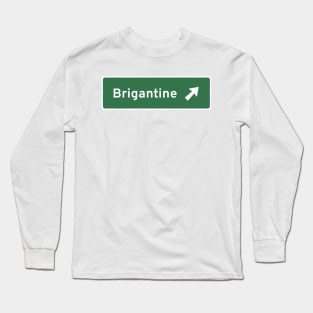 Brigantine Highway Exit Long Sleeve T-Shirt